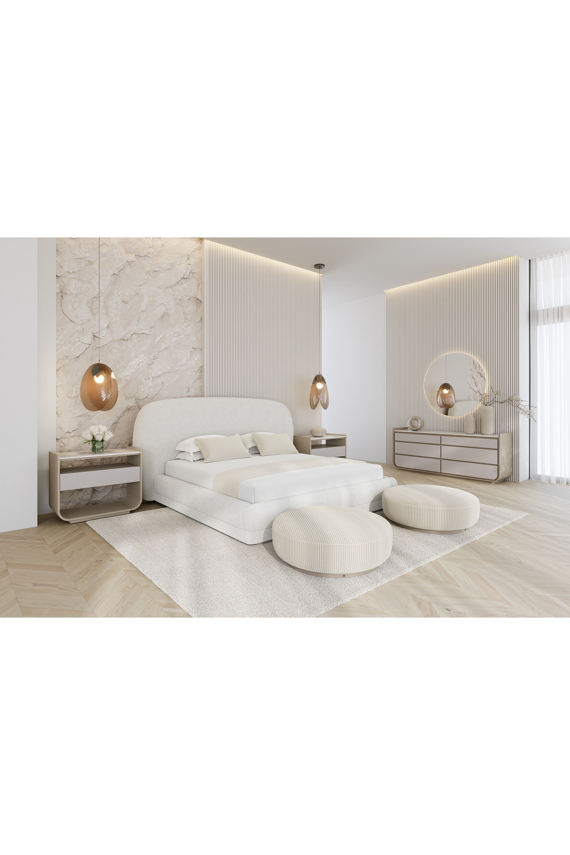 Lua Upholstered Bed