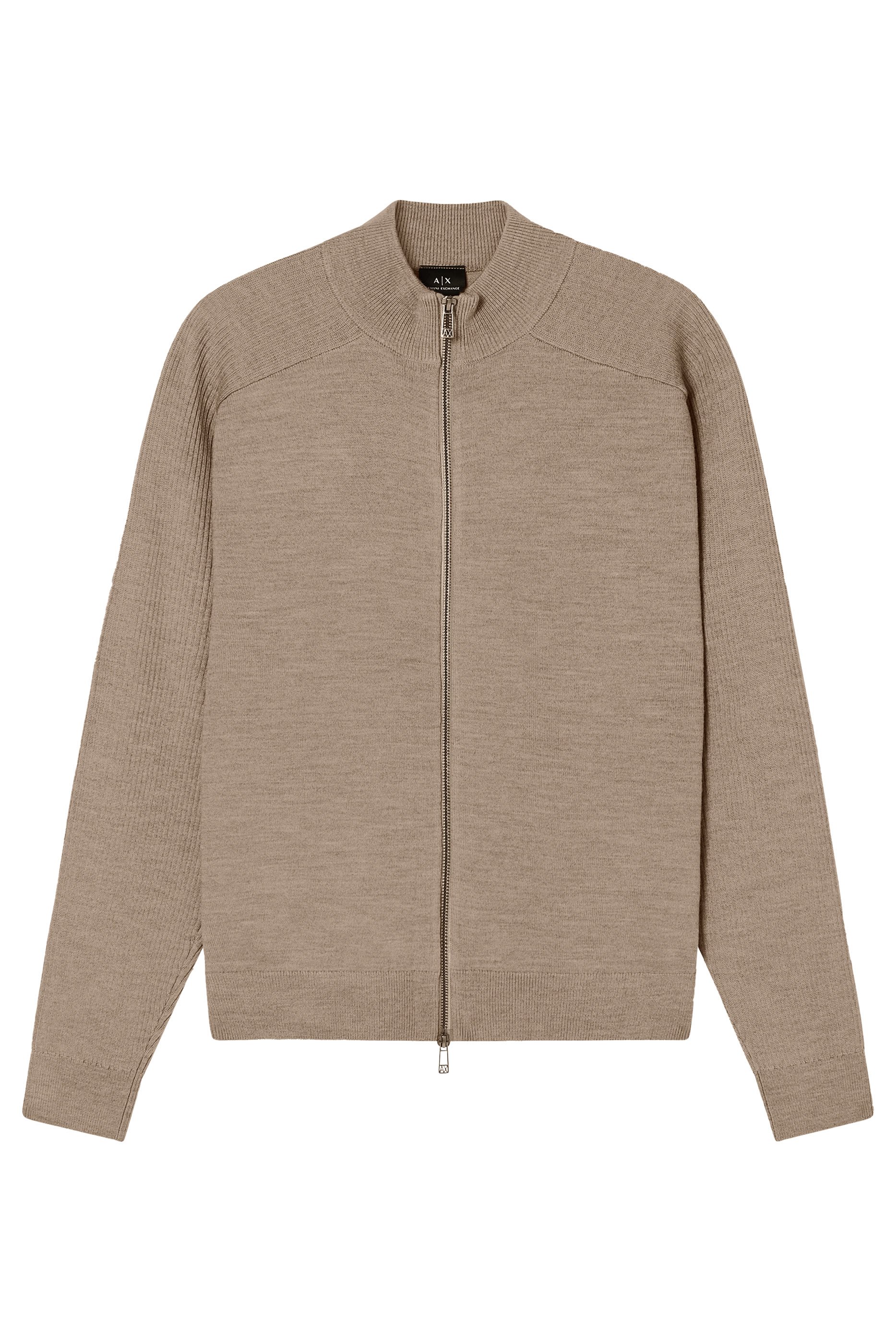 One Block Up Zipper Cardigan