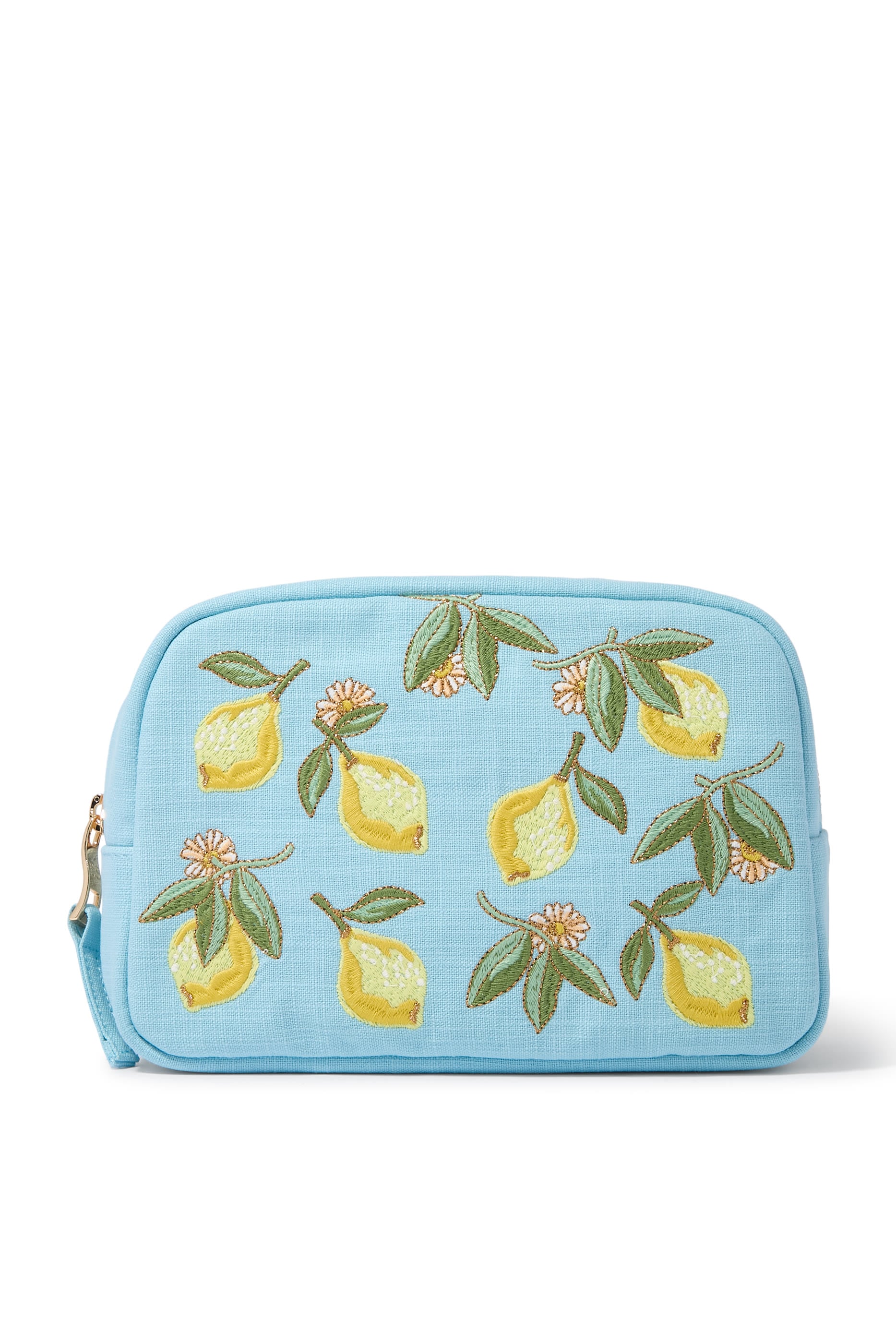 Lemon Blossom Makeup Bag