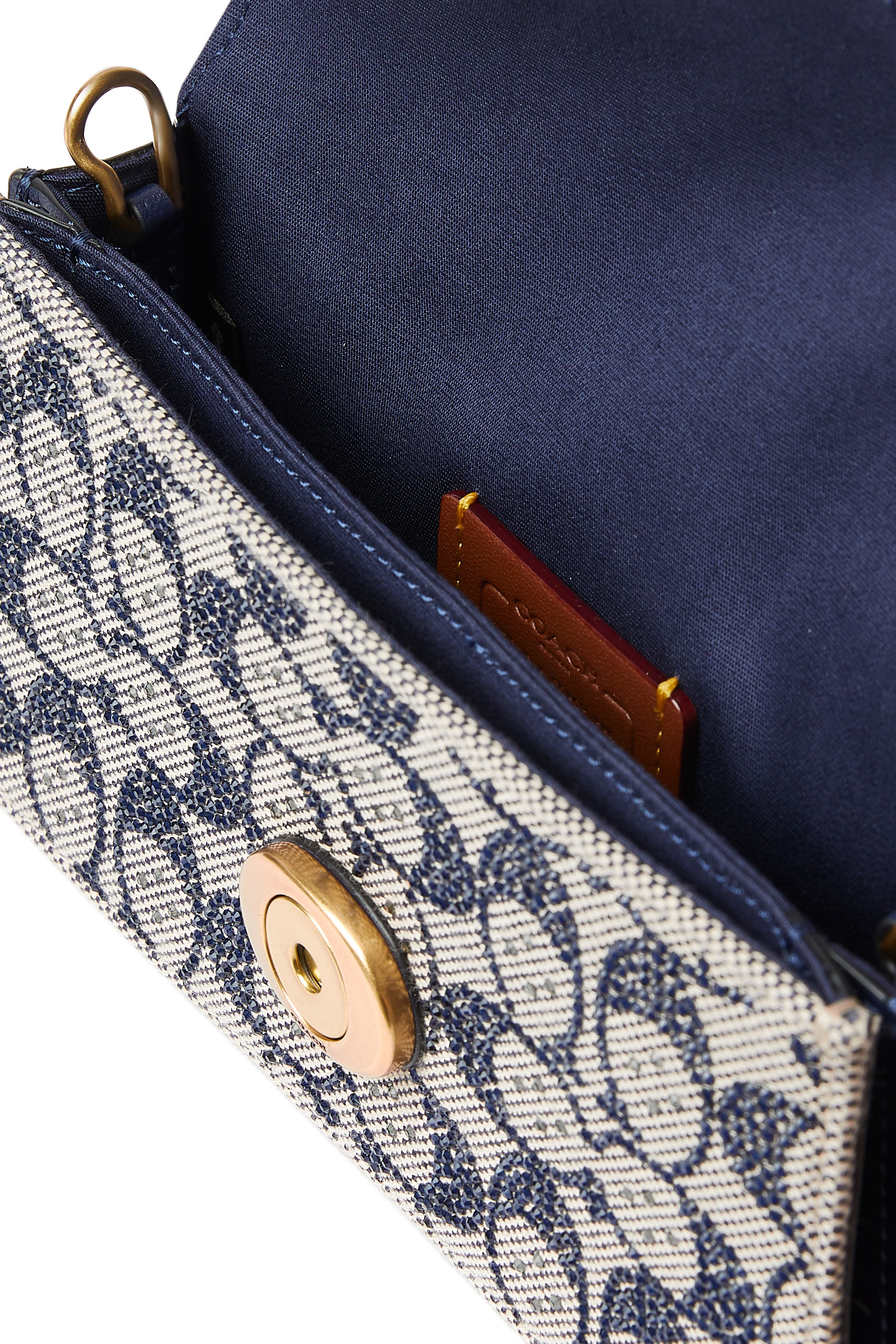 Signature Jacquard Tabby Chain Crossbody 19