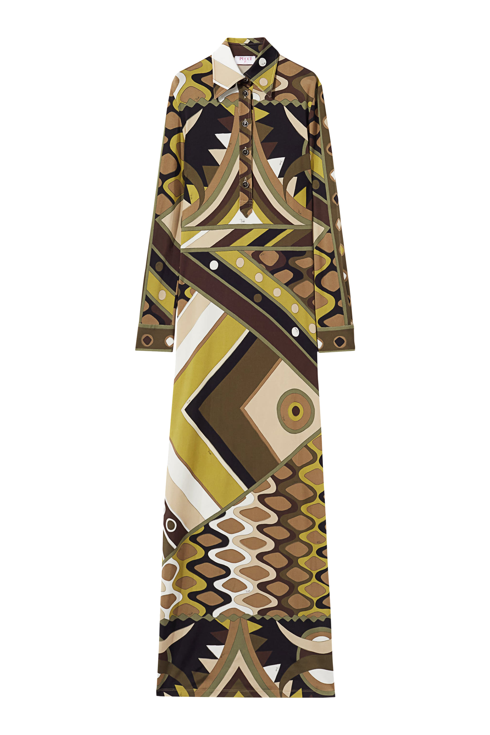 Vivara-Print Long Dress