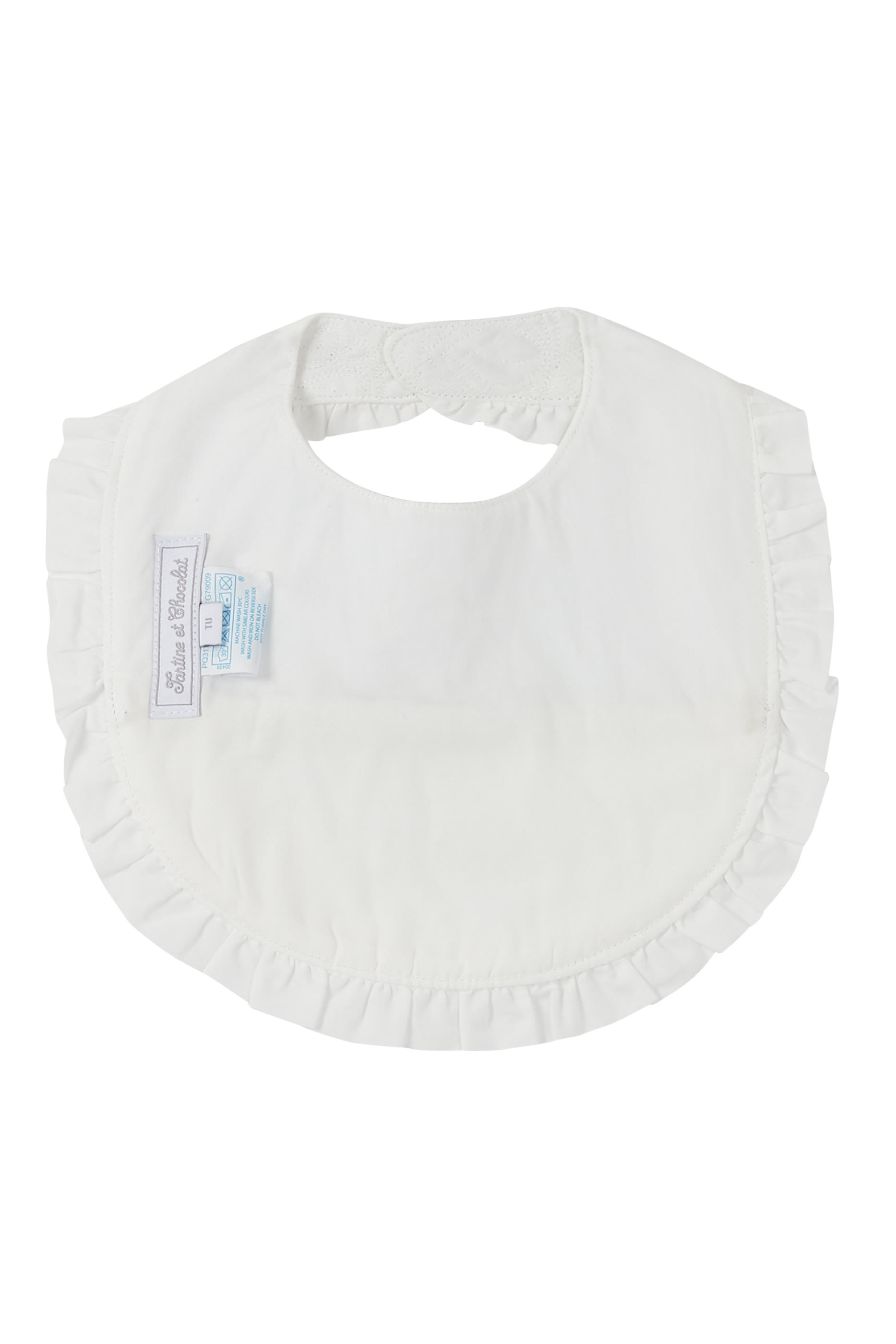 Cotton Ruffled Bib