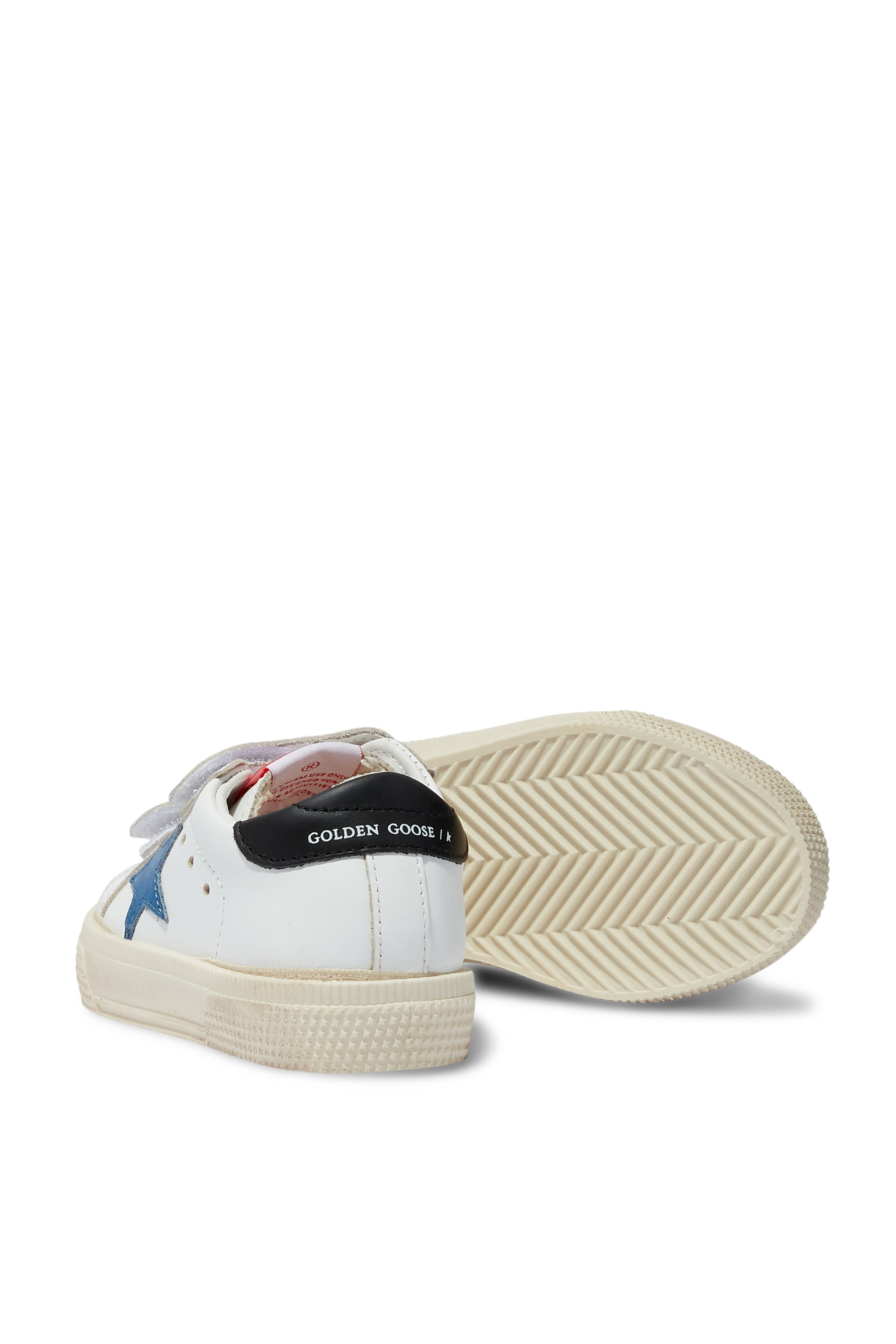 Kids May Checkered Star School Sneakers