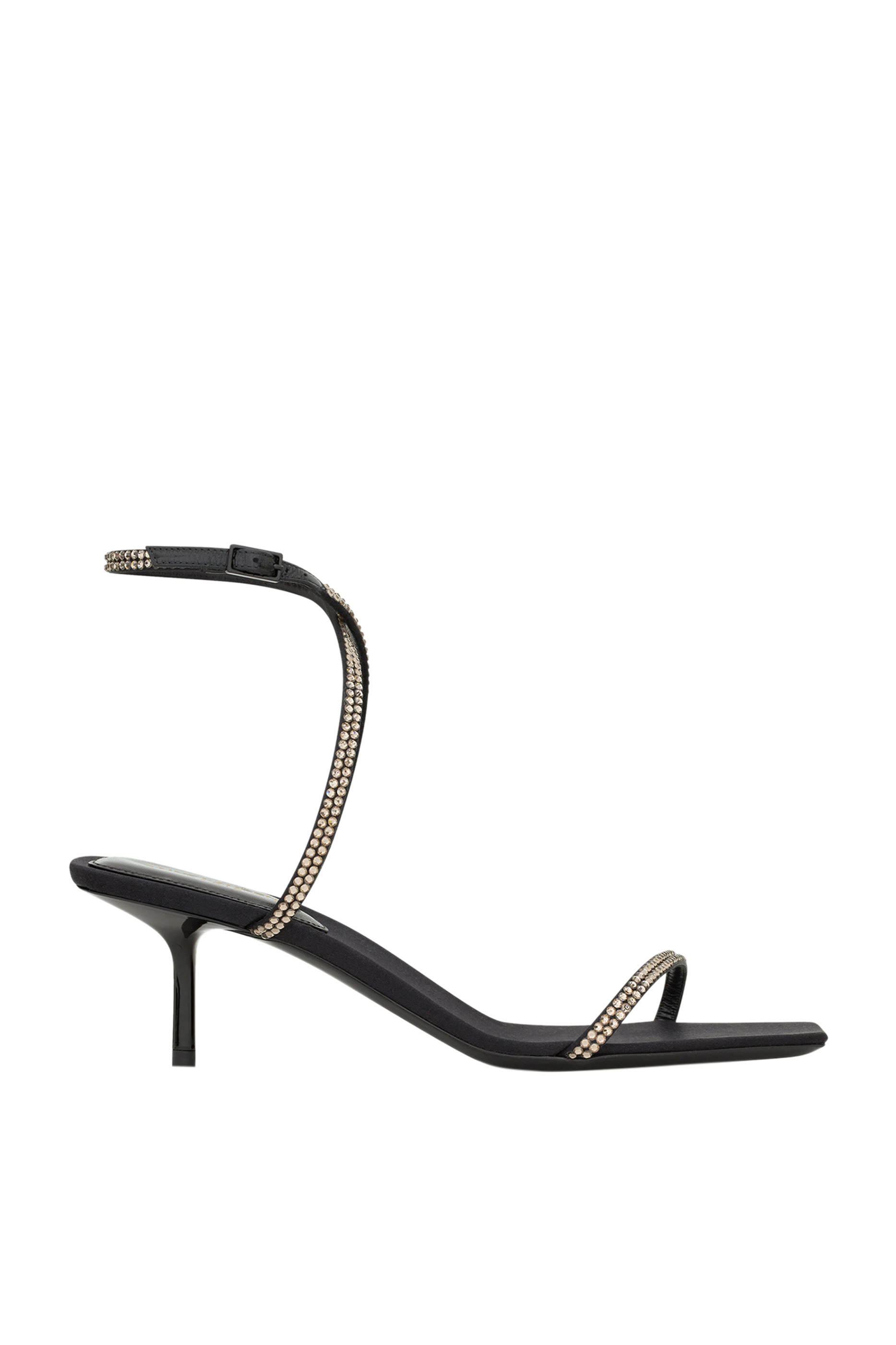 Nuit 70 Crepe Satin Sandals