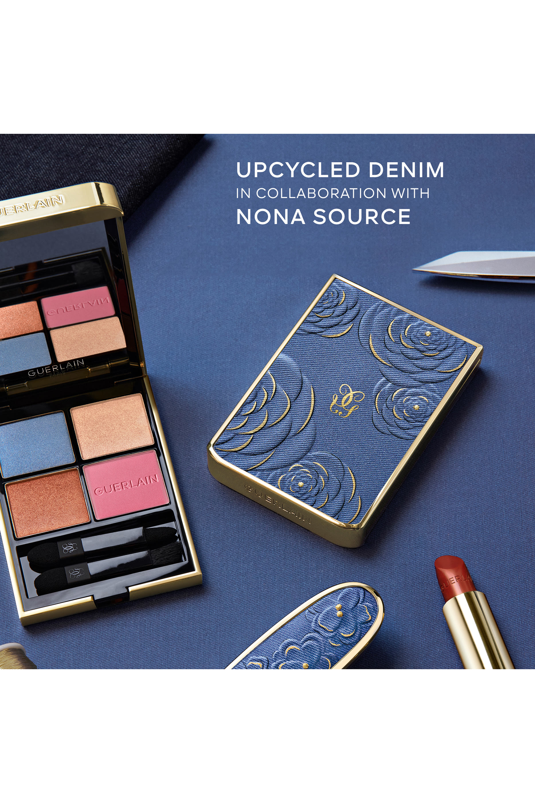 Ombres G Denim Blossom Eyeshadow Quad 