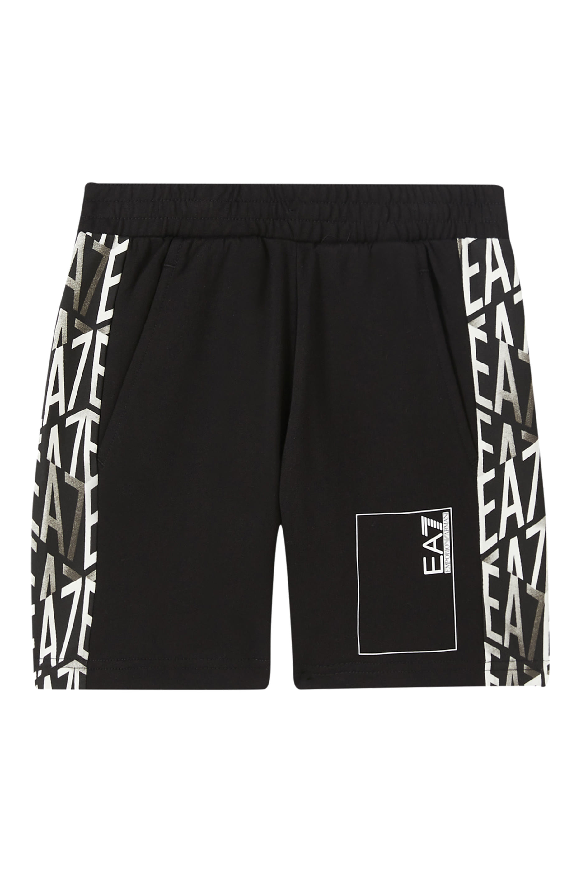 Kids EA7 Graphic Shorts