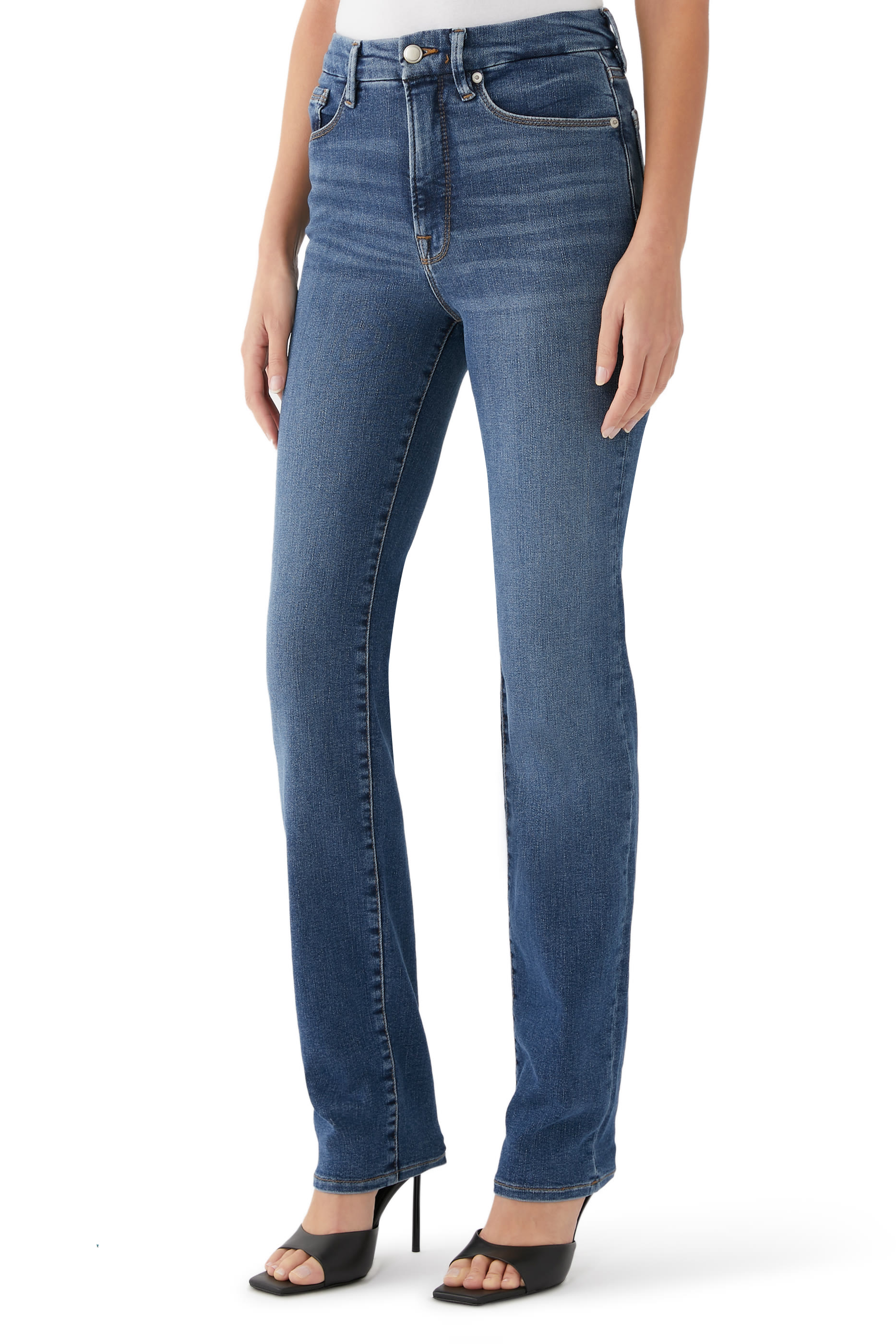 Classic Slim Straight Jeans
